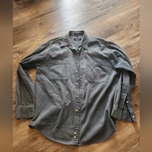 Christian Dior Striped Button Down Shirt